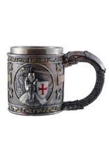 VG Drinkware - Tankard Crusader on Horse - metal insert removable