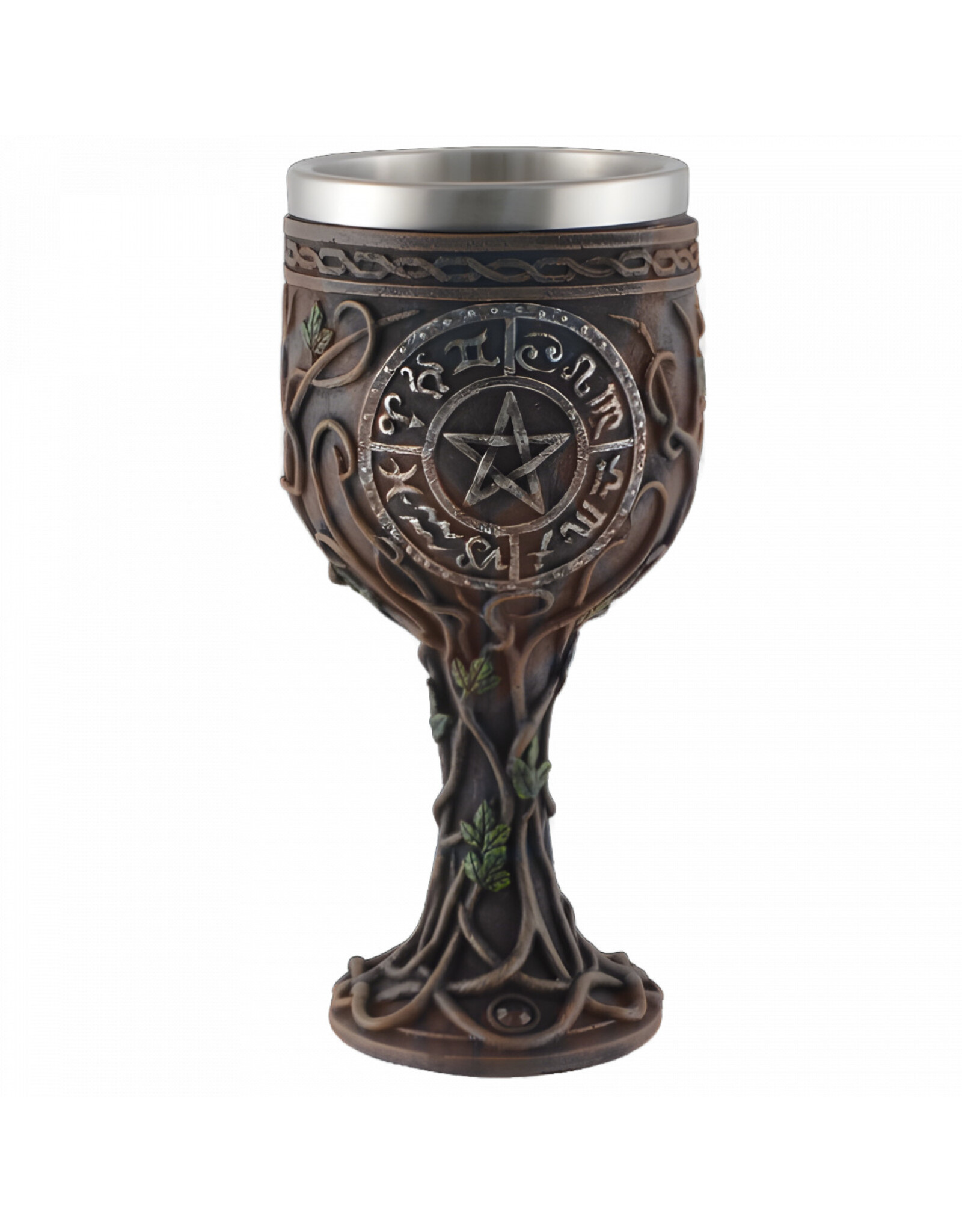 VG Drinkware - Heksen Kelk met Pentagram 16cm