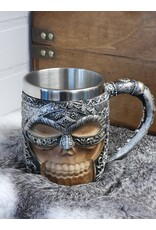 Dark Desire Drinkware - Skull Tankard Zorro 3D - with stainless steel insert