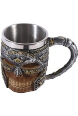 Dark Desire Drinkware - Skull Tankard Zorro 3D - met RVS inzetstuk