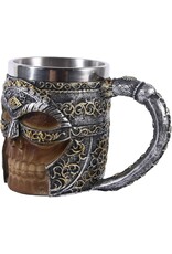 Dark Desire Drinkware - Skull Tankard Zorro 3D - met RVS inzetstuk