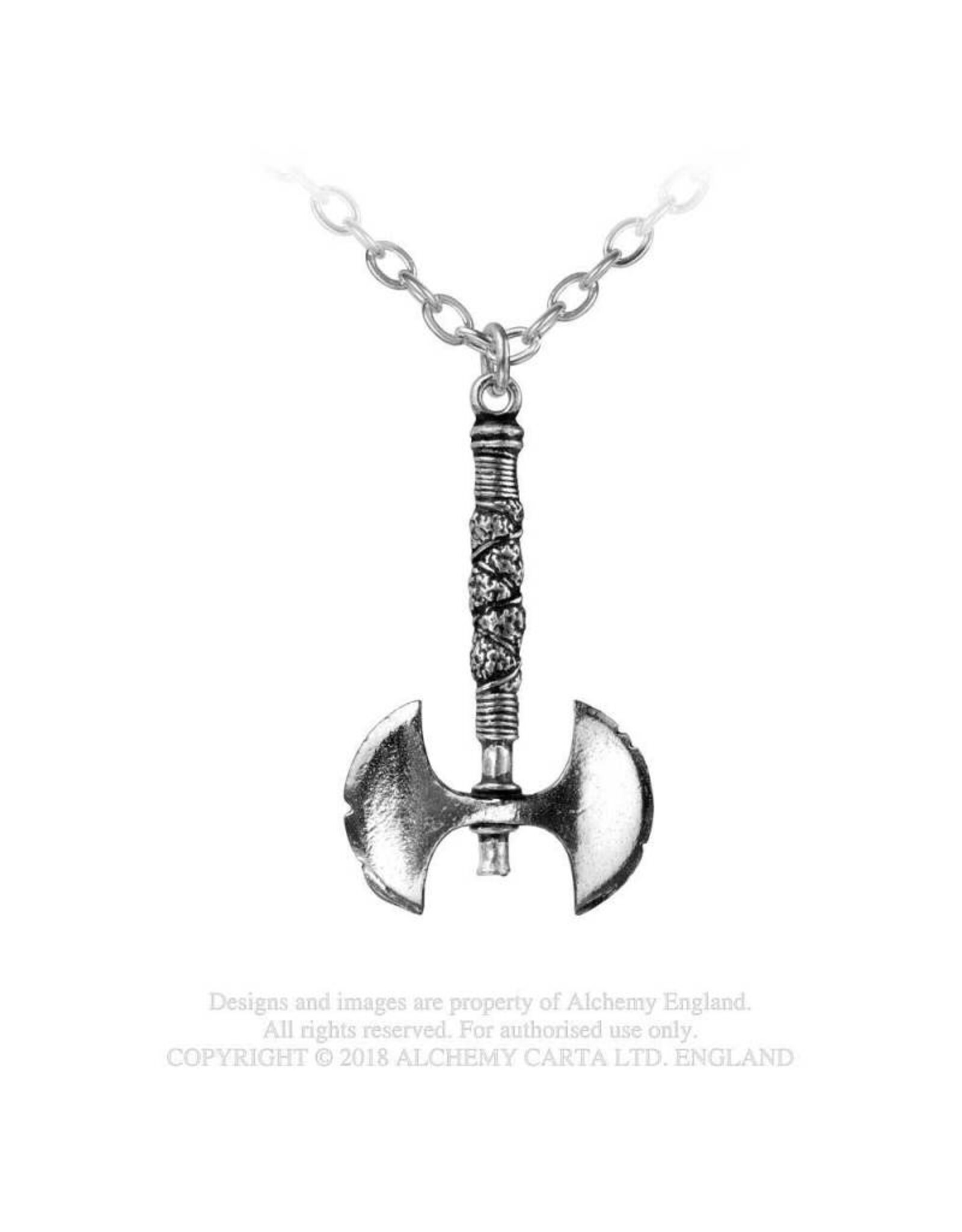 Alchemy Jewellery - Alchemy DOUBLE AXE Necklace