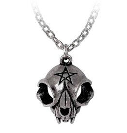 Alchemy Alchemy MY FOREVER FRIEND Cat Skull Necklace