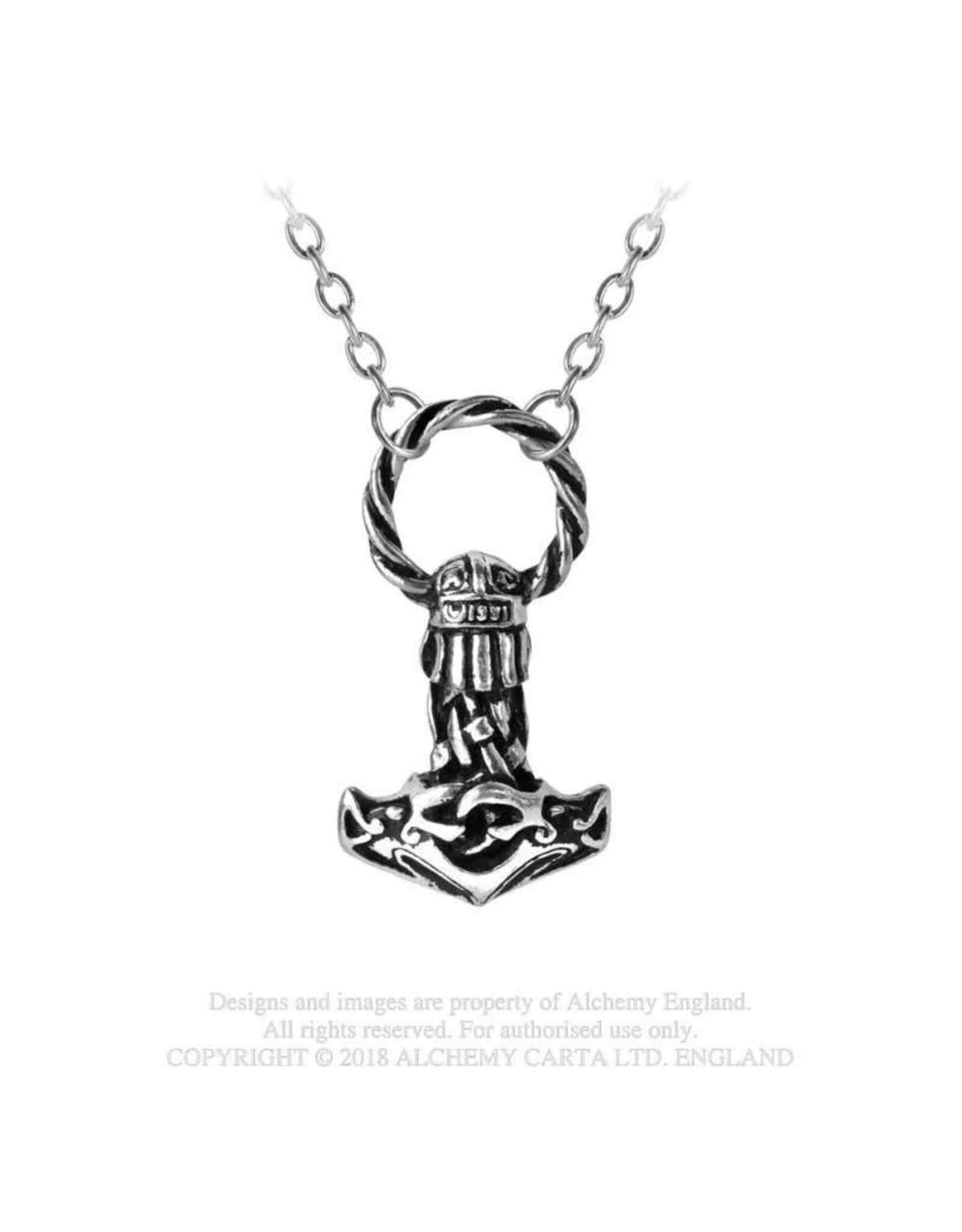 Alchemy Jewellery - Alchemy MJOLLNIR Hammer Necklace
