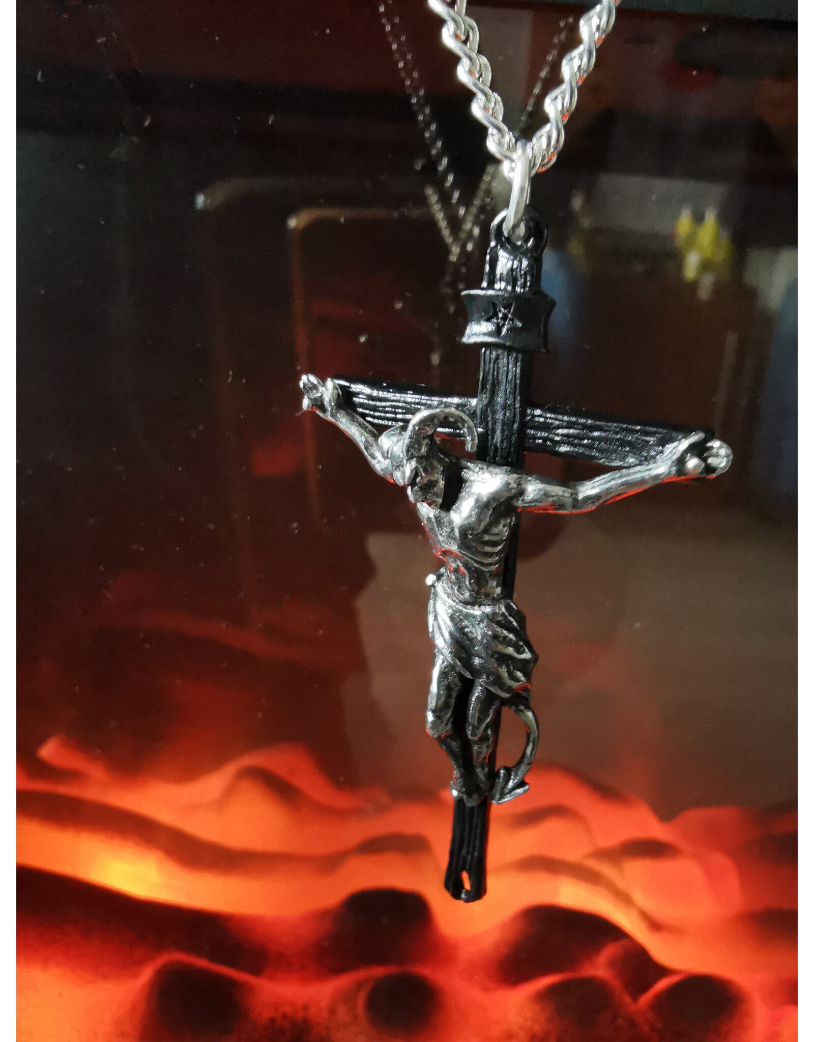 Alchemy Jewellery - Alchemy CRUCIFAUSTAN Gothic Necklace