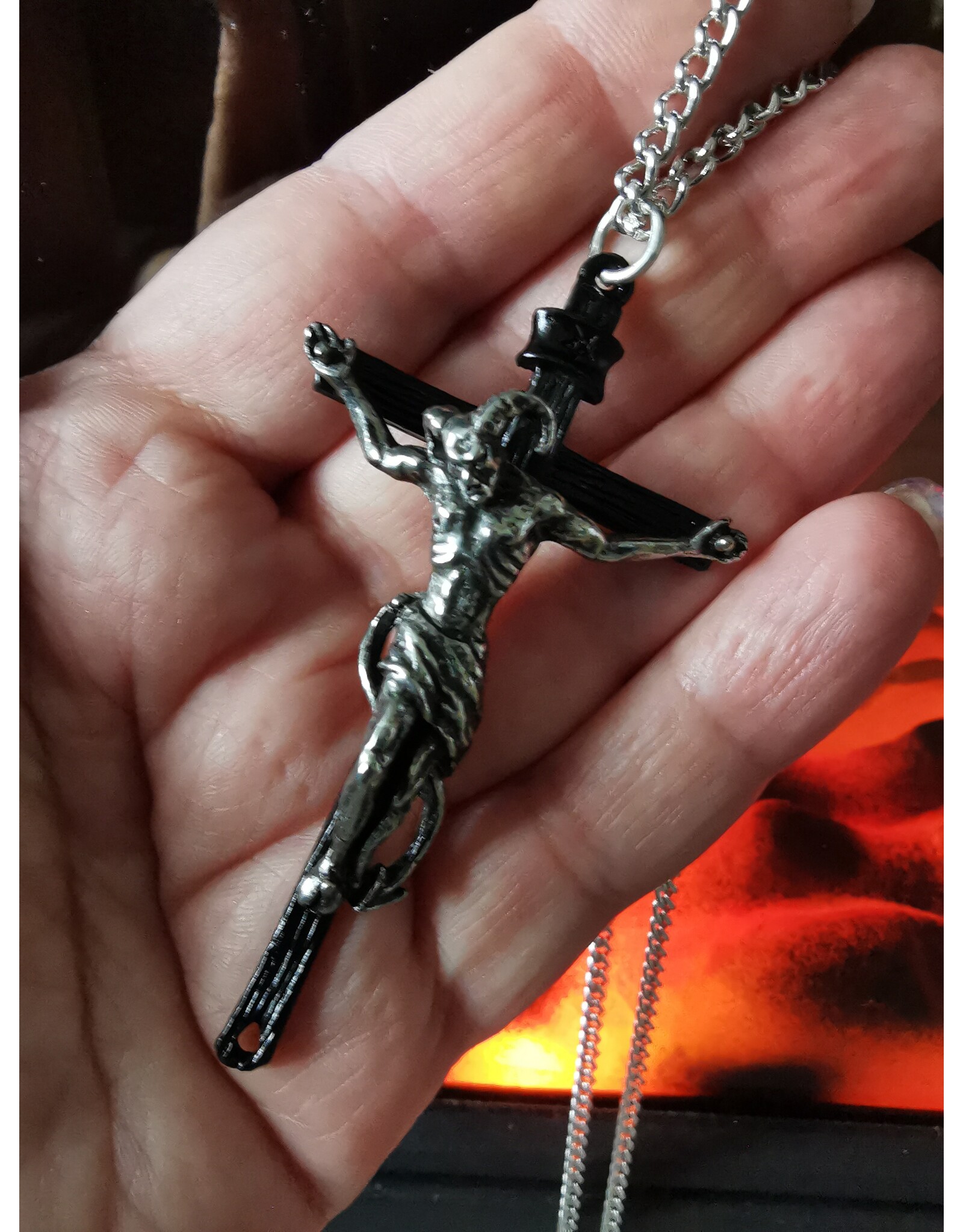 Alchemy Jewellery - Alchemy CRUCIFAUSTAN Gothic Necklace