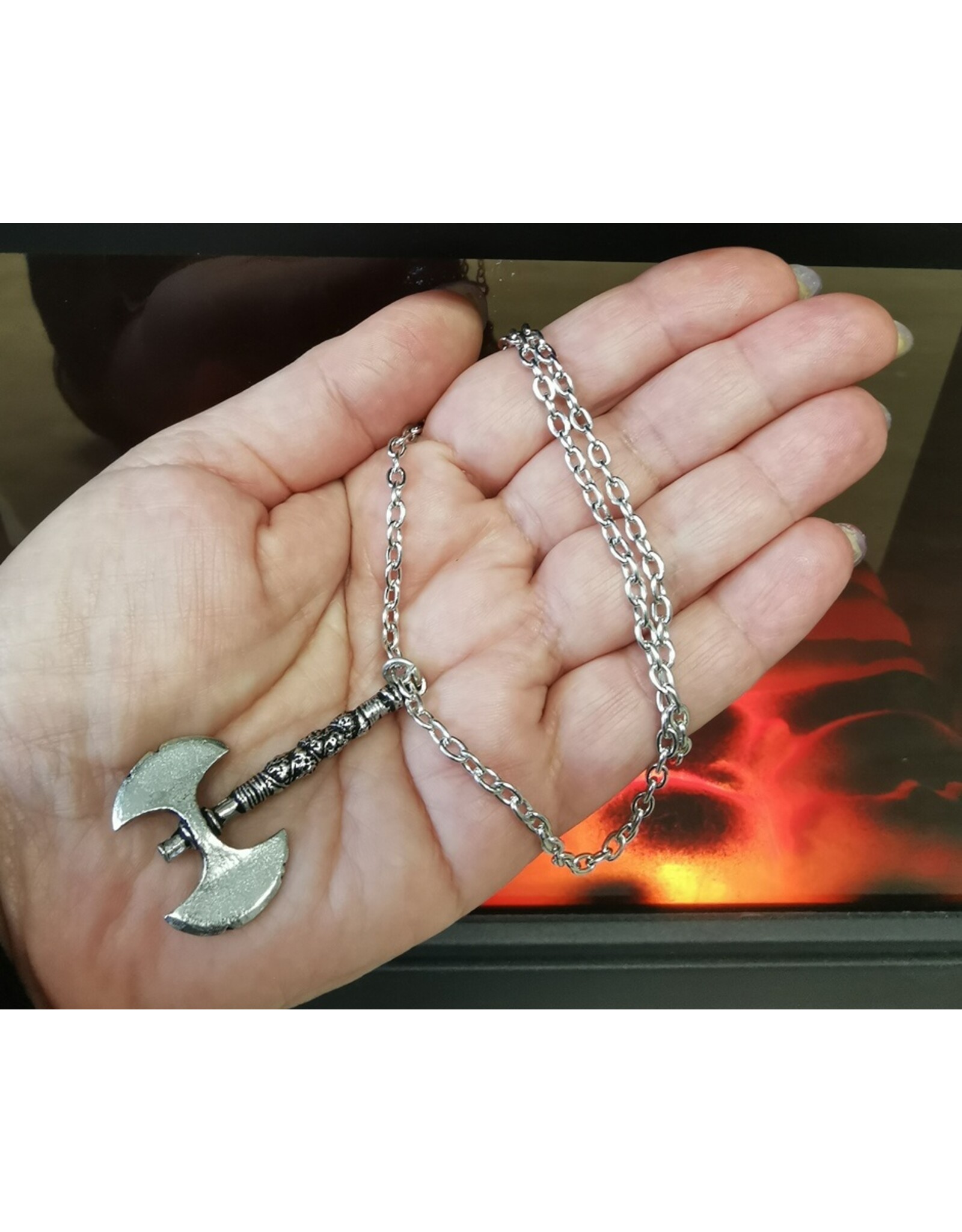Alchemy Jewellery - Alchemy DOUBLE AXE Necklace