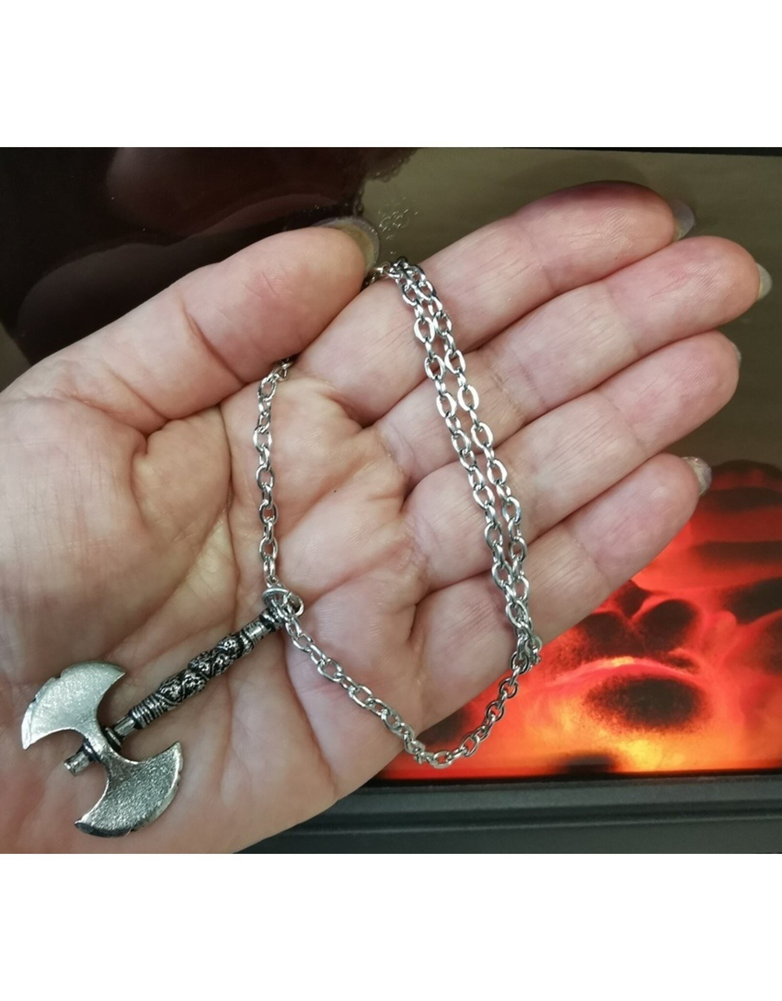 Alchemy Jewellery - Alchemy DOUBLE AXE Necklace