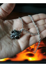 Alchemy Jewellery - Alchemy MY FOREVER FRIEND Cat Skull Necklace