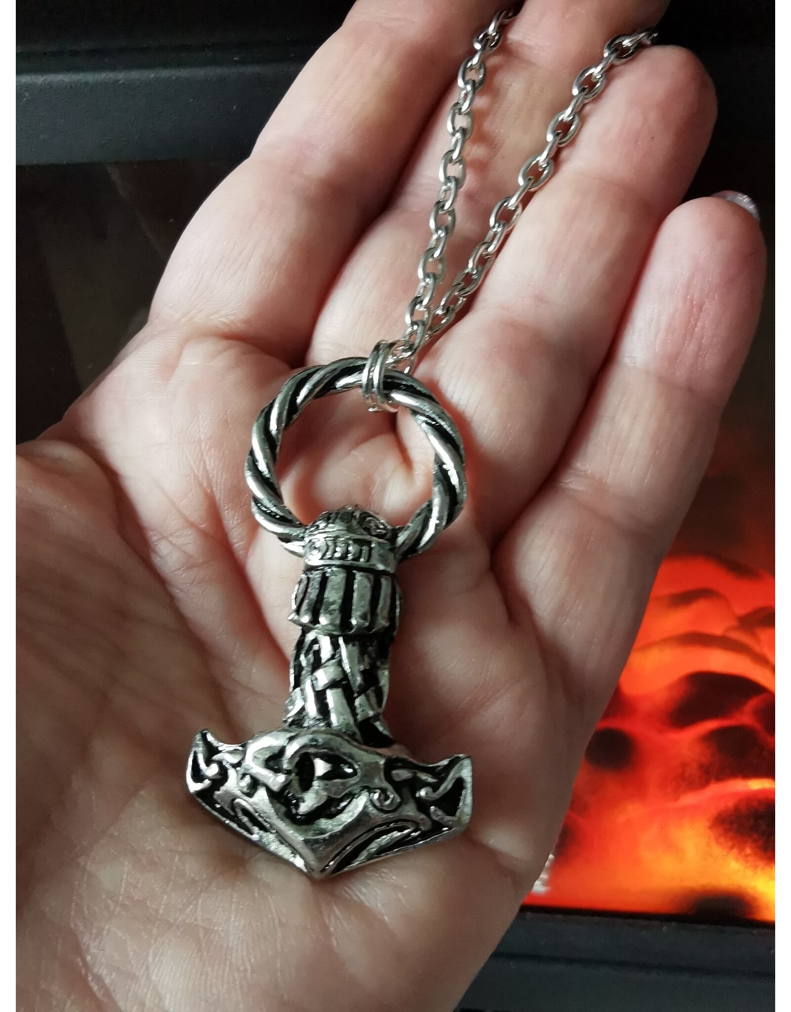 Alchemy Jewellery - Alchemy MJOLLNIR Hammer Necklace