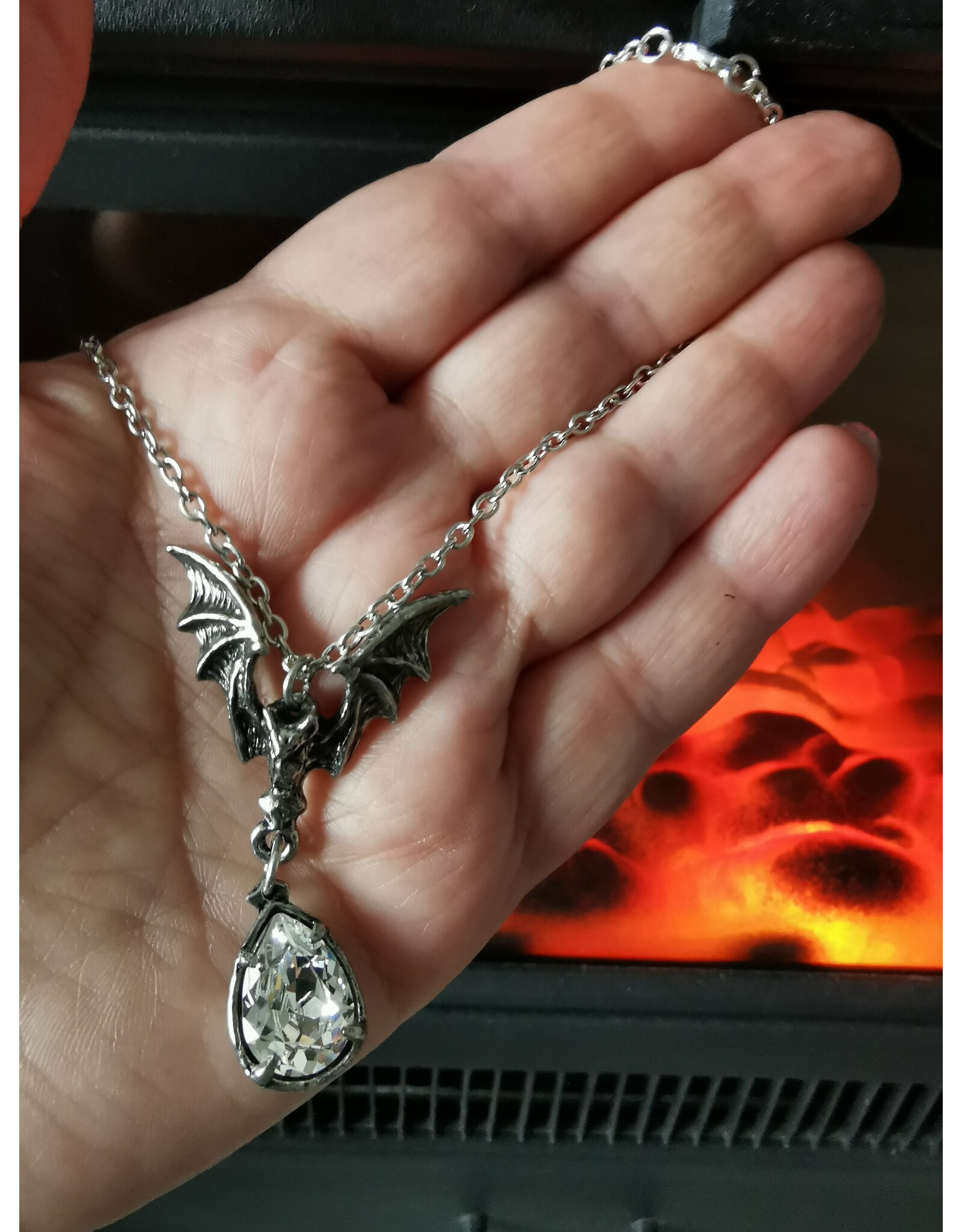 Alchemy Jewellery -  Alchemy LA NUIT Bat Necklace