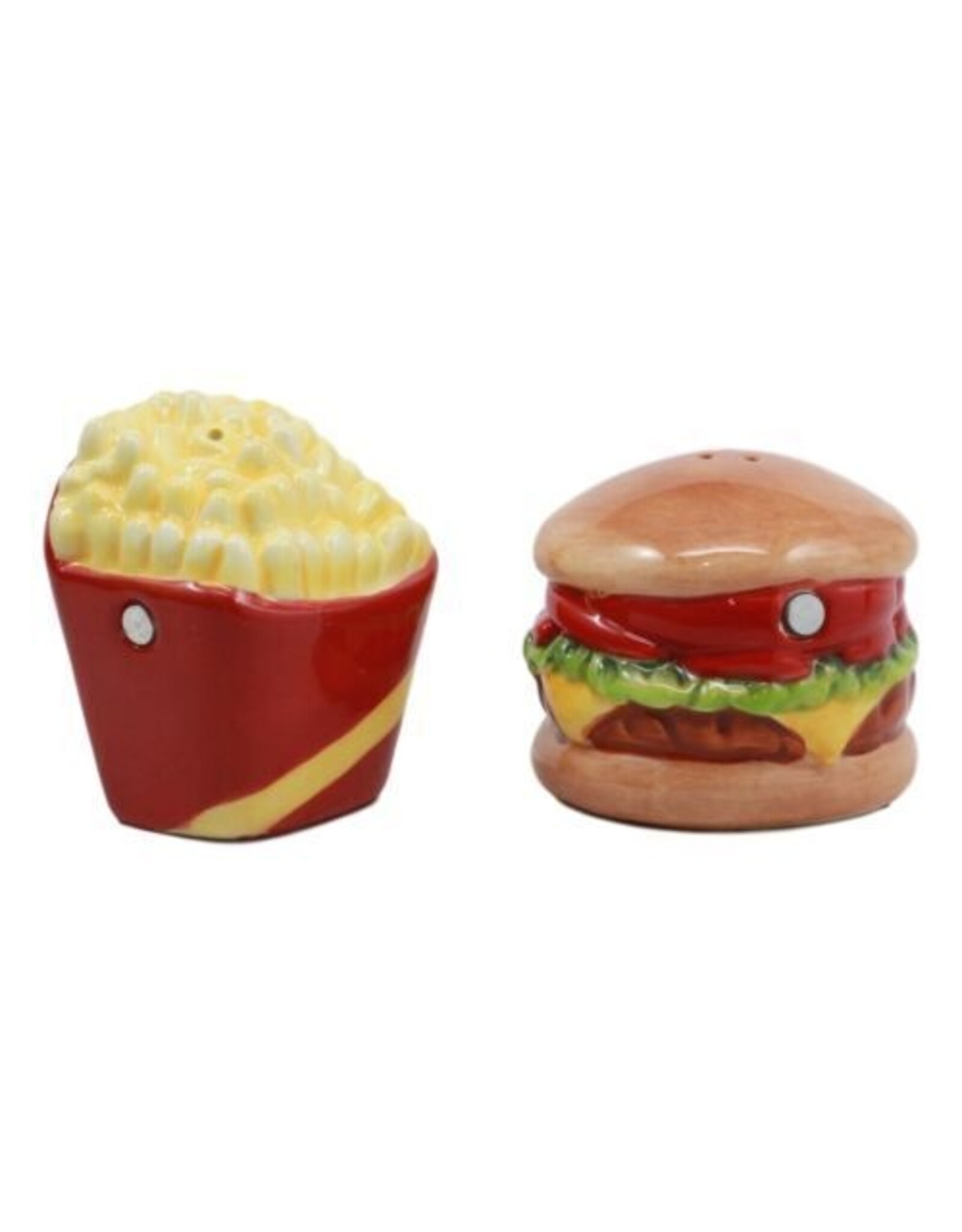 MC Giftware & Lifestyle - Salt & Pepper set "Burgersfries"