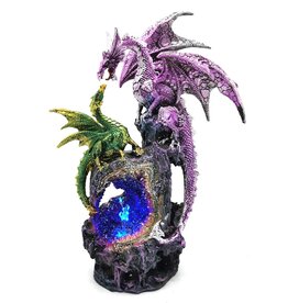 Trukado Creators Call Dragon and Dragonling Light Up Ornament