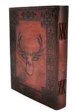 AWG Miscellaneous - Leather Journal with Embossed Stag 20cm x 15cm