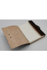 AWG Miscellaneous - Leren Notitieboek met Hert 20cm x 15cm