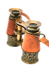 AWG Giftware & Lifestyle - Ornate Opera Glasses Brass Antique look