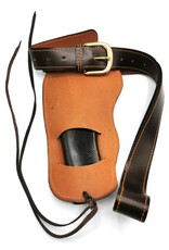 Denix Leather belts and buckles - Denix Leather Belt with Holster for  1 Colt