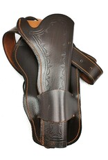 Denix Leren riemen en buckles - Denix Leren Riem met Holster voor 1 Colt