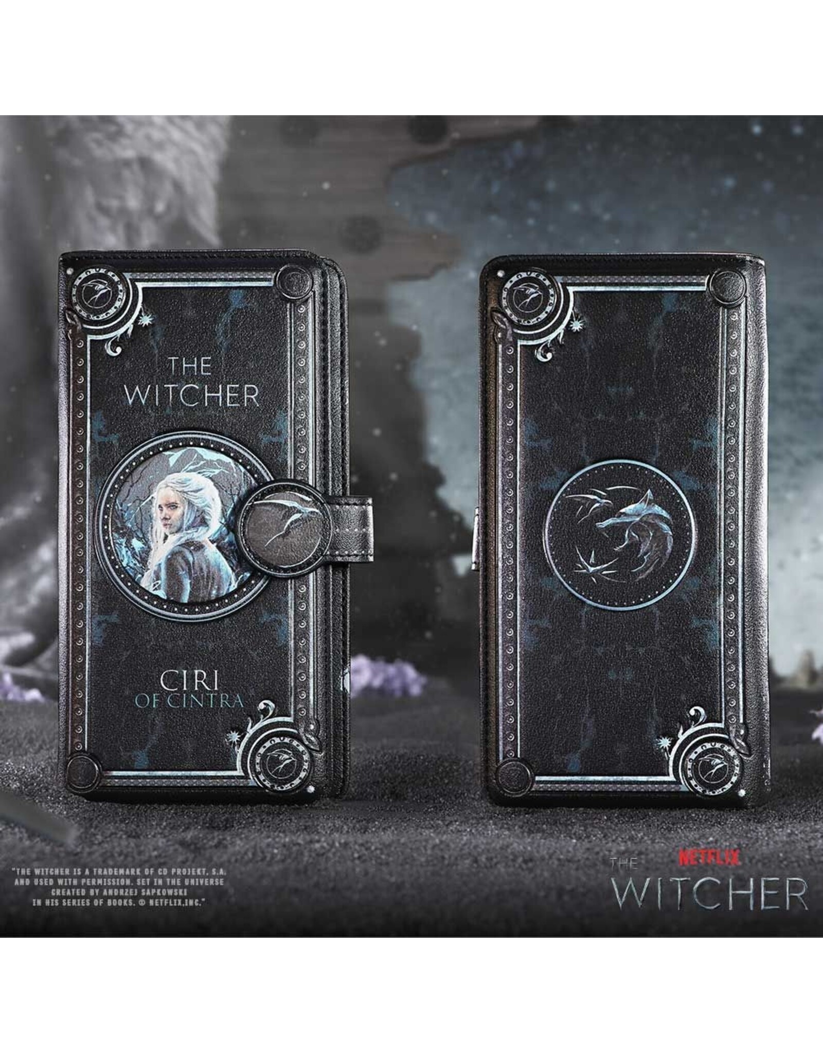 NemesisNow Gothic portemonnees - The Witcher Ciri Reliëf Portemonnee Nemesis Now