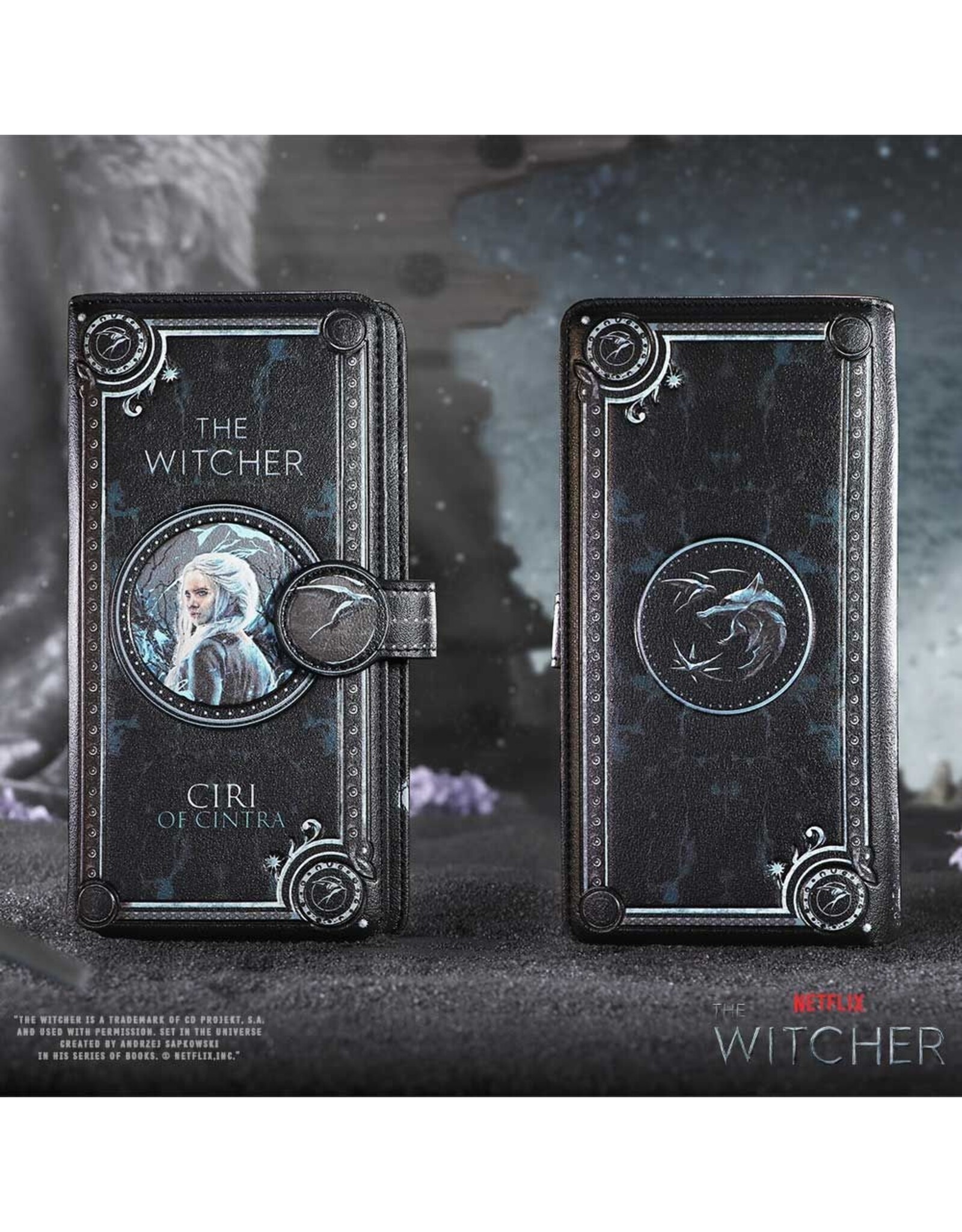 NemesisNow Gothic wallets and purses - The Witcher Ciri Embossed Purse Nemesis Now