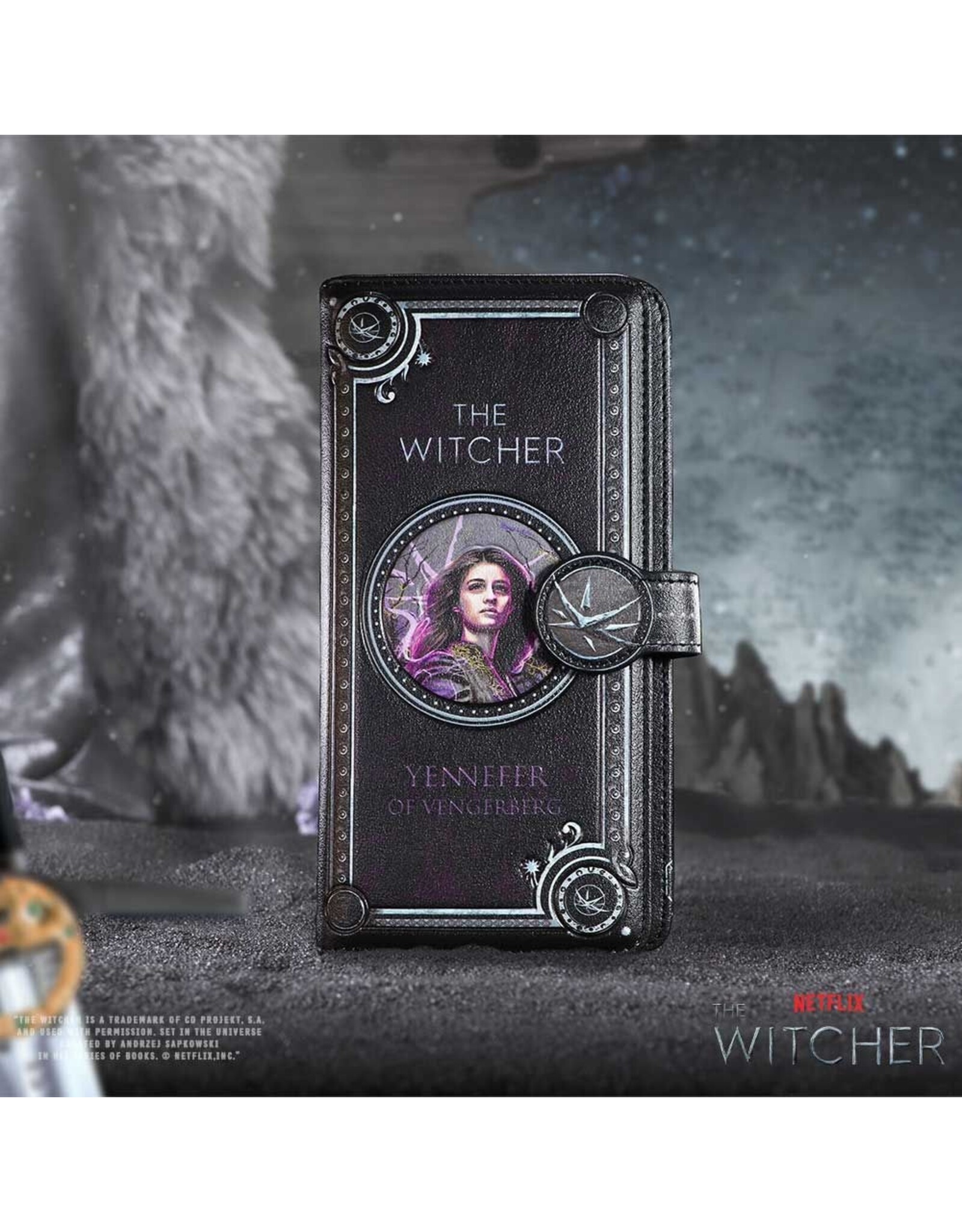 NemesisNow Gothic wallets and purses - The Witcher Yennefer Embossed Purse Nemesis Now