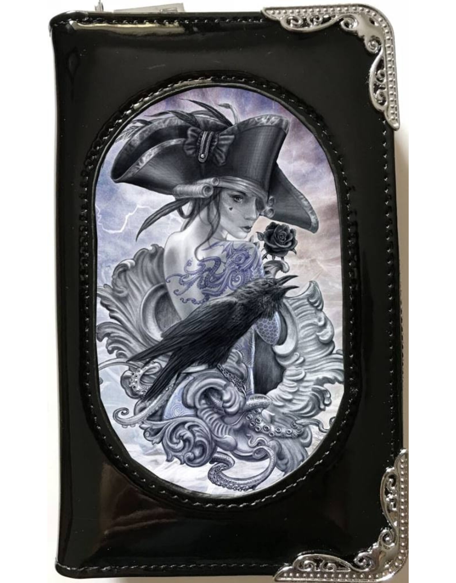 Alchemy Gothic wallets and purses - Alchemy wallet with 3D image Stormcrow