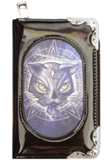 Alchemy Gothic wallets and purses - Alchemy 3D wallet Star of Allouros Mystical Cat