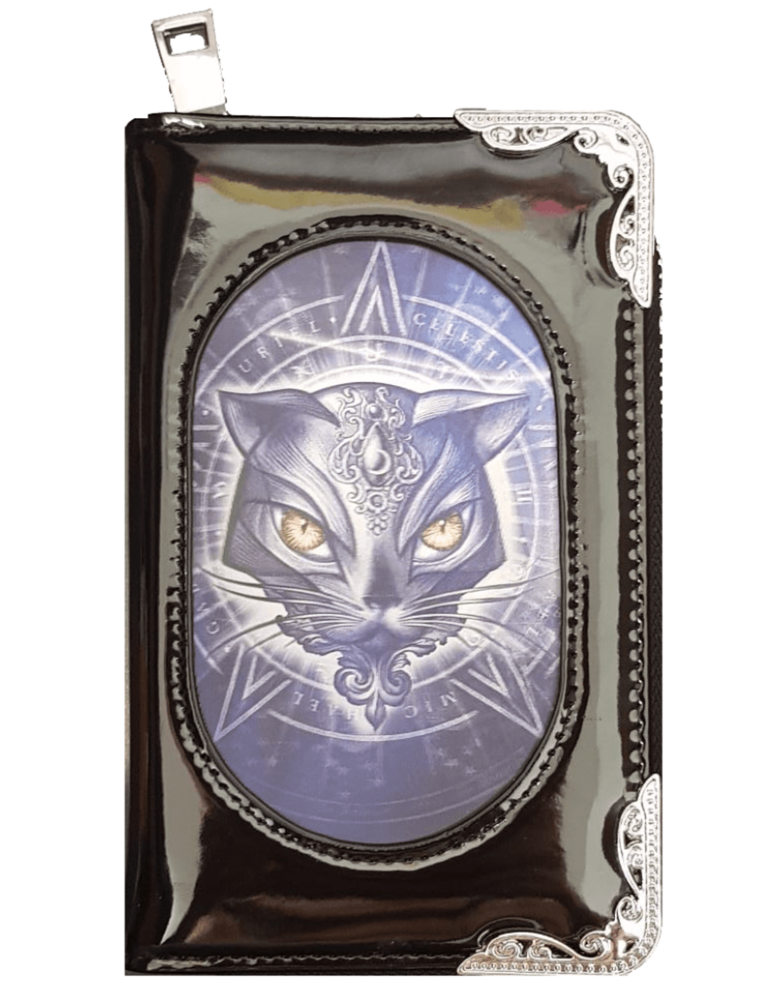 Alchemy Gothic wallets and purses - Alchemy 3D wallet Star of Allouros Mystical Cat