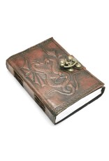 NemesisNow Miscellaneous - Dragons Leather Journal with lock (noteboek)