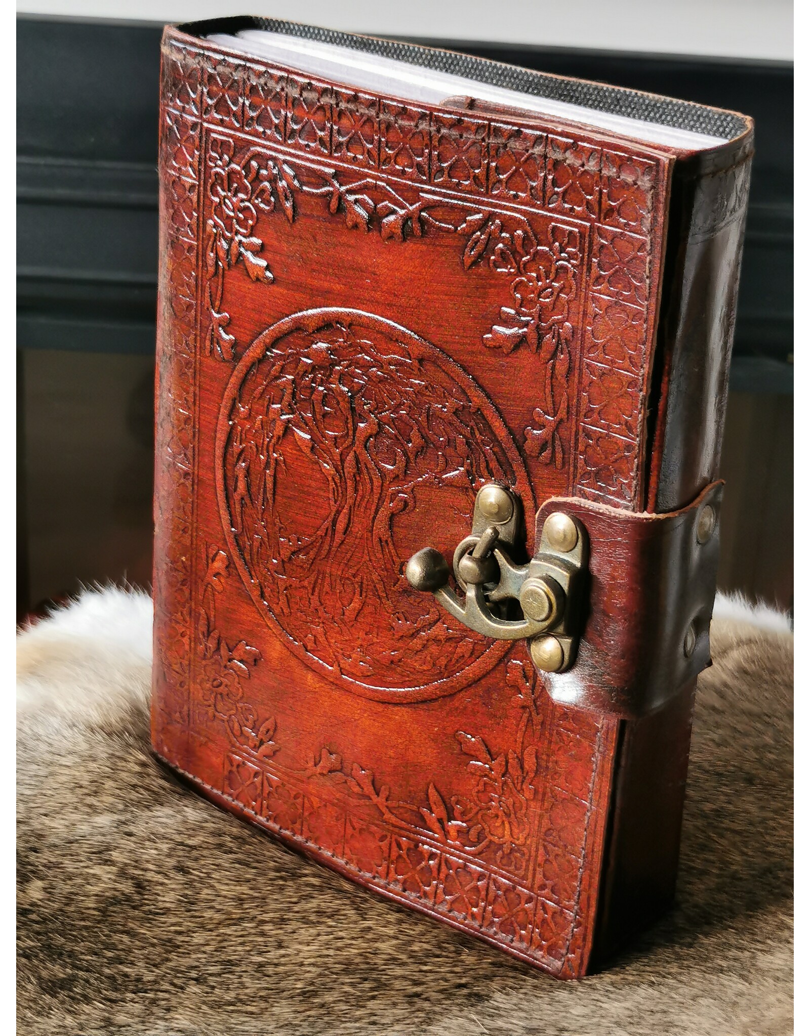 NemesisNow Miscellaneous - Tree of Life  Leather Journal (noteboek)