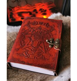 NemesisNow Baphomet Leather Journal (noteboek)