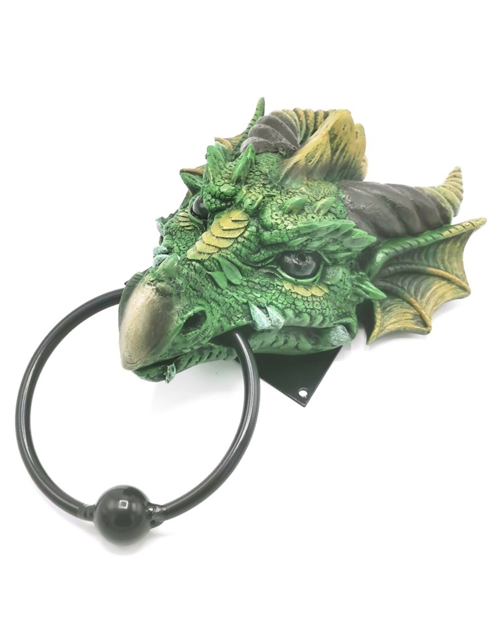 NemesisNow Giftware & Lifestyle - Kryst Green Dragon Door Knocker Nemesis Now