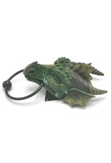 NemesisNow Giftware & Lifestyle - Kryst Groene Draak Deurklopper Nemesis Now