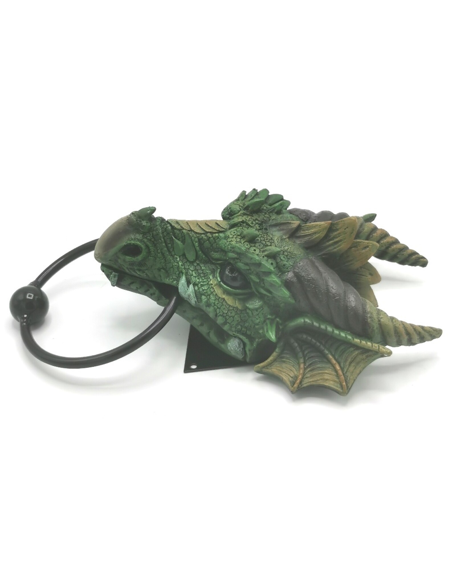 NemesisNow Giftware & Lifestyle - Kryst Green Dragon Door Knocker Nemesis Now