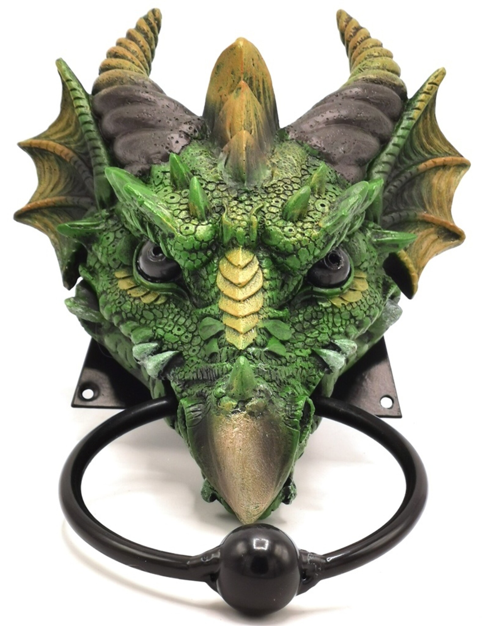 NemesisNow Giftware & Lifestyle - Kryst Green Dragon Door Knocker Nemesis Now