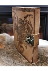 AWG Miscellaneous - Leather Journal with Embossed Dragon & Pentagram 20cm x 15cm