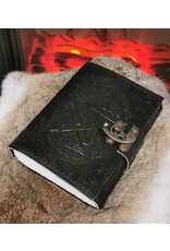 Something Different Miscellaneous -  Pentagram Leather Jornal (noteboek)