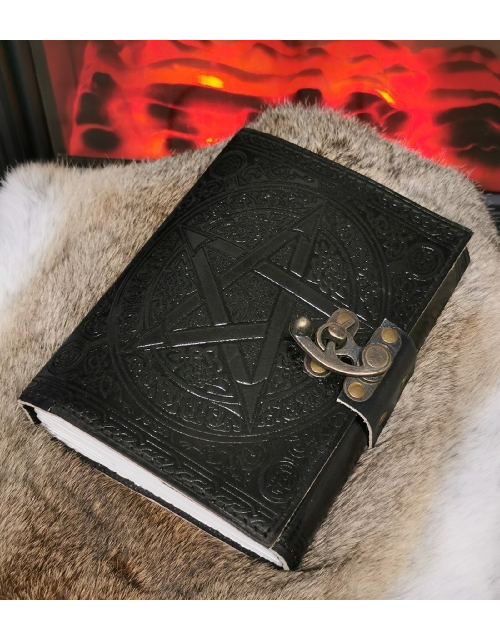 SDW Miscellaneous - Pentagram Leren Journal (notitieboek)
