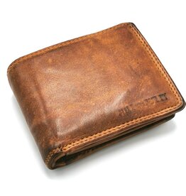 HillBurry Hillburry Leather Wallet washed Leather cognac