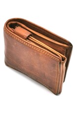 Hunters Leather Wallets - Hillburry Leather Wallet washed Leather cognac