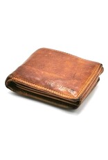 Hunters Leather Wallets - Hillburry Leather Wallet washed Leather cognac