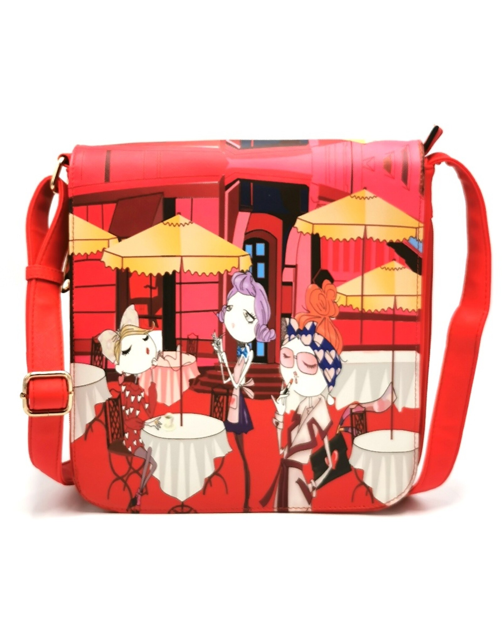 Trukado Fashion bags - Shoulder bag Ladies Fantasy Red