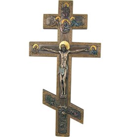 Veronese Design Orthodoxe stijl Crucifix muurplat Veronese Design