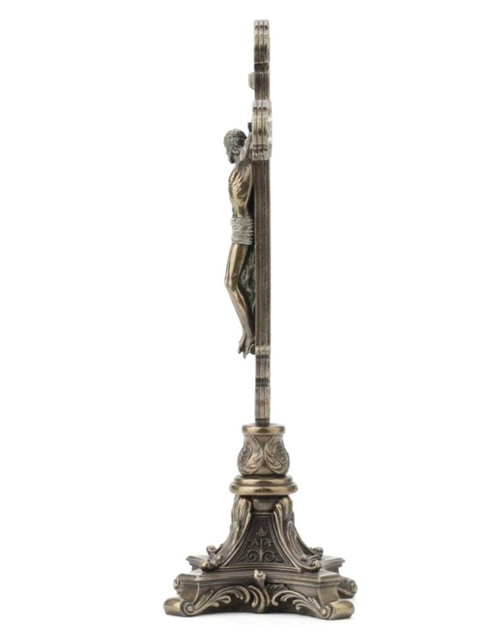 Veronese Design Giftware & Lifestyle - Jesus on the Cross Crucifix Baroque design (standing)