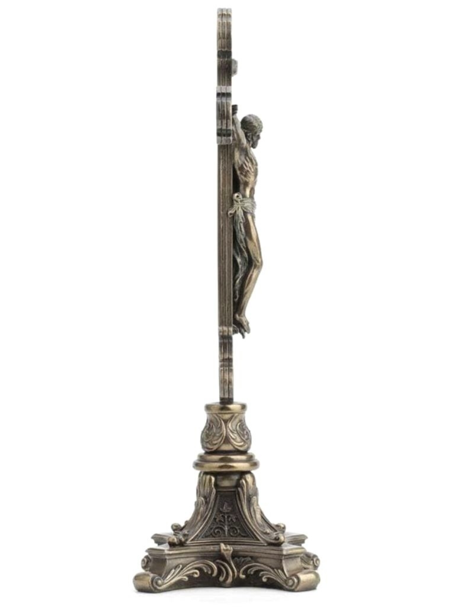 Veronese Design Giftware & Lifestyle - Jezus aan het Kruis Crucifix Barok design (staand)