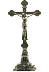 Veronese Design Giftware & Lifestyle - Jesus on the Cross Crucifix Baroque design (standing)