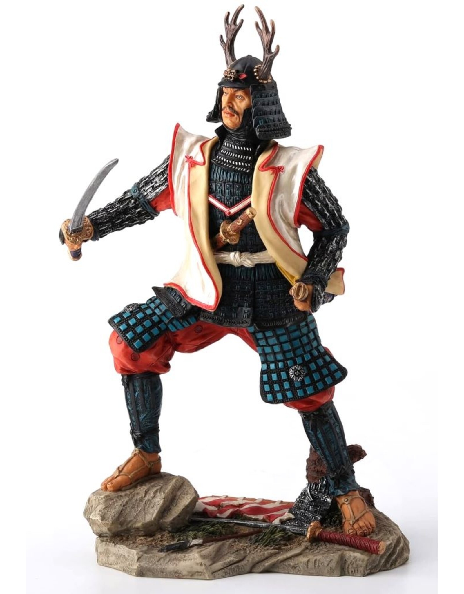 Veronese Design Giftware & Lifestyle - Japanese Samurai with Antler Helmet Veronese Design
