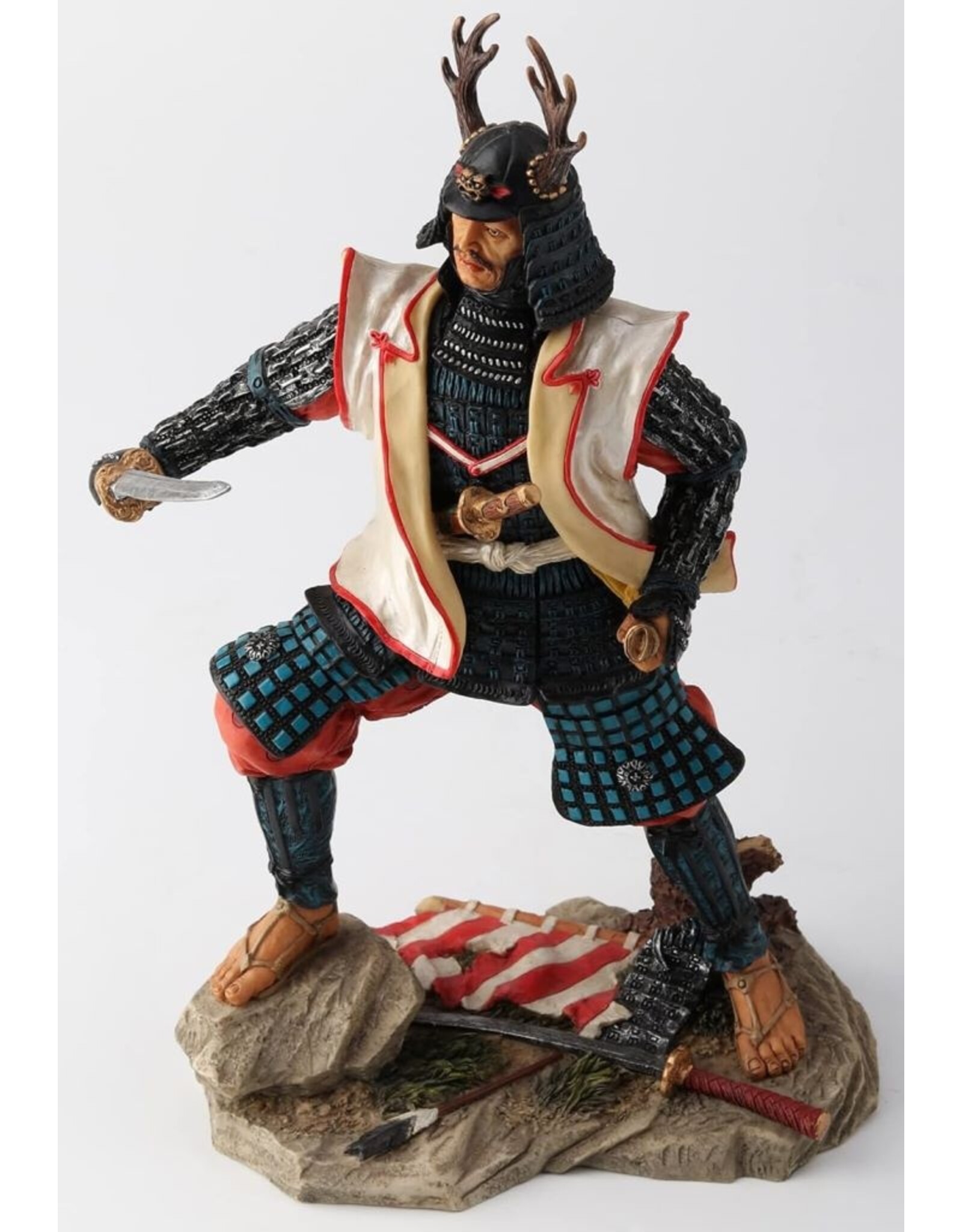 Veronese Design Giftware & Lifestyle - Japanese Samurai with Antler Helmet Veronese Design