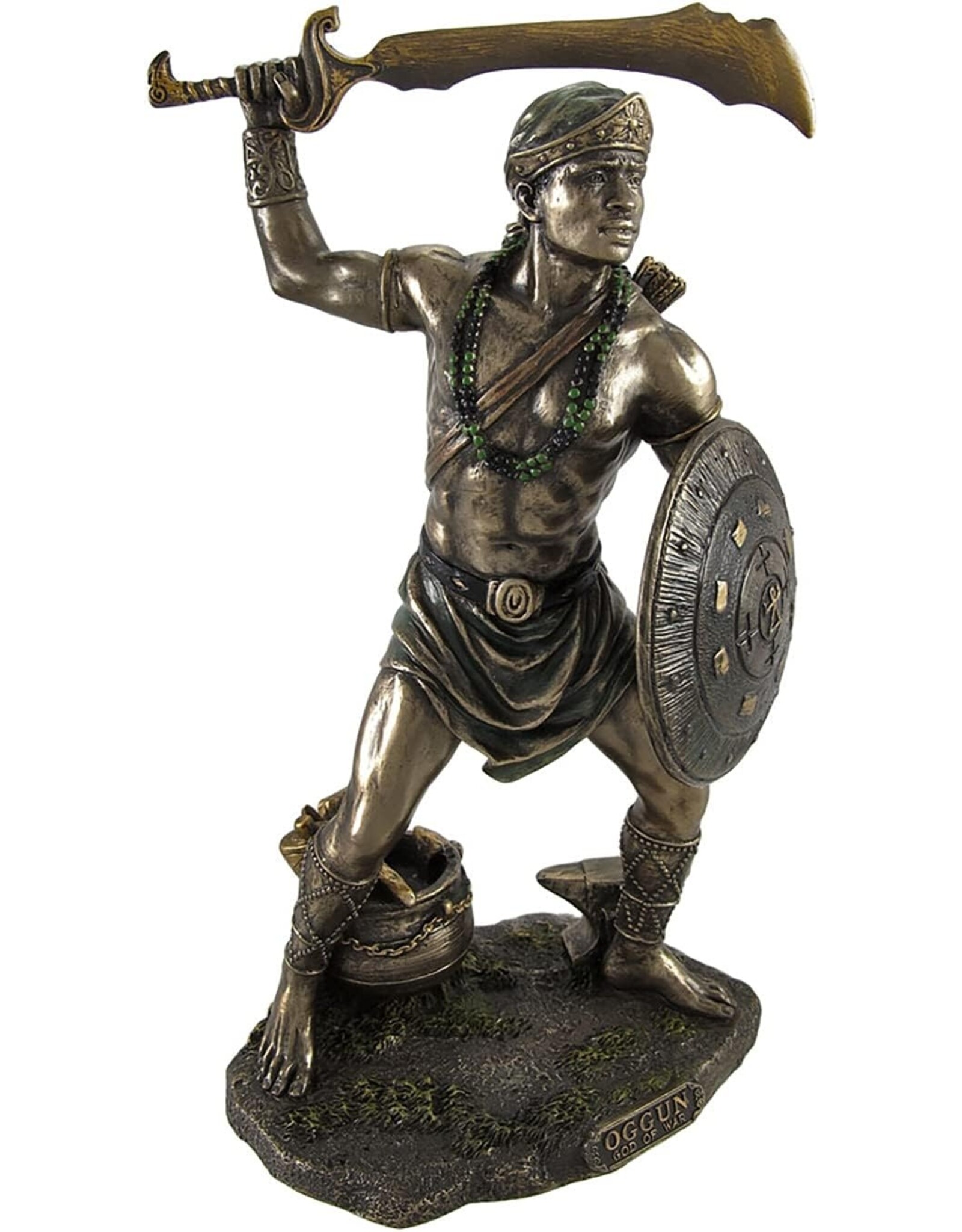 Veronese Design Veronese Design - Ogun (Oggun) God of Wa , Iron and Hunting