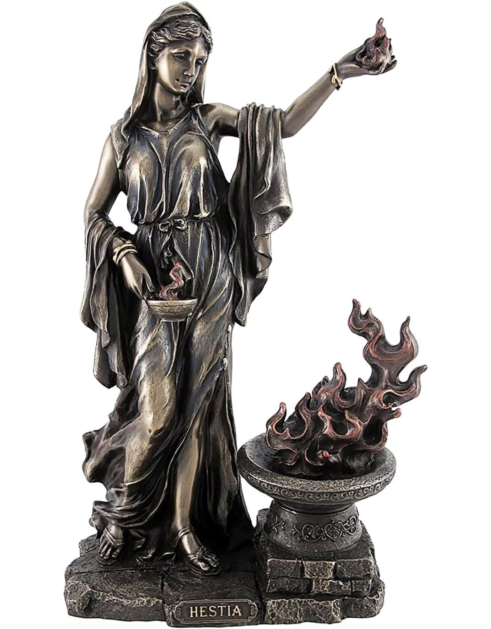 Veronese Design Veronerse Design - Hestia Greek Goddess of Fire and the Homely Hearth
